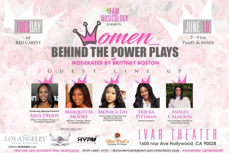 Women Behind The Power Plays Pre-BET Experience