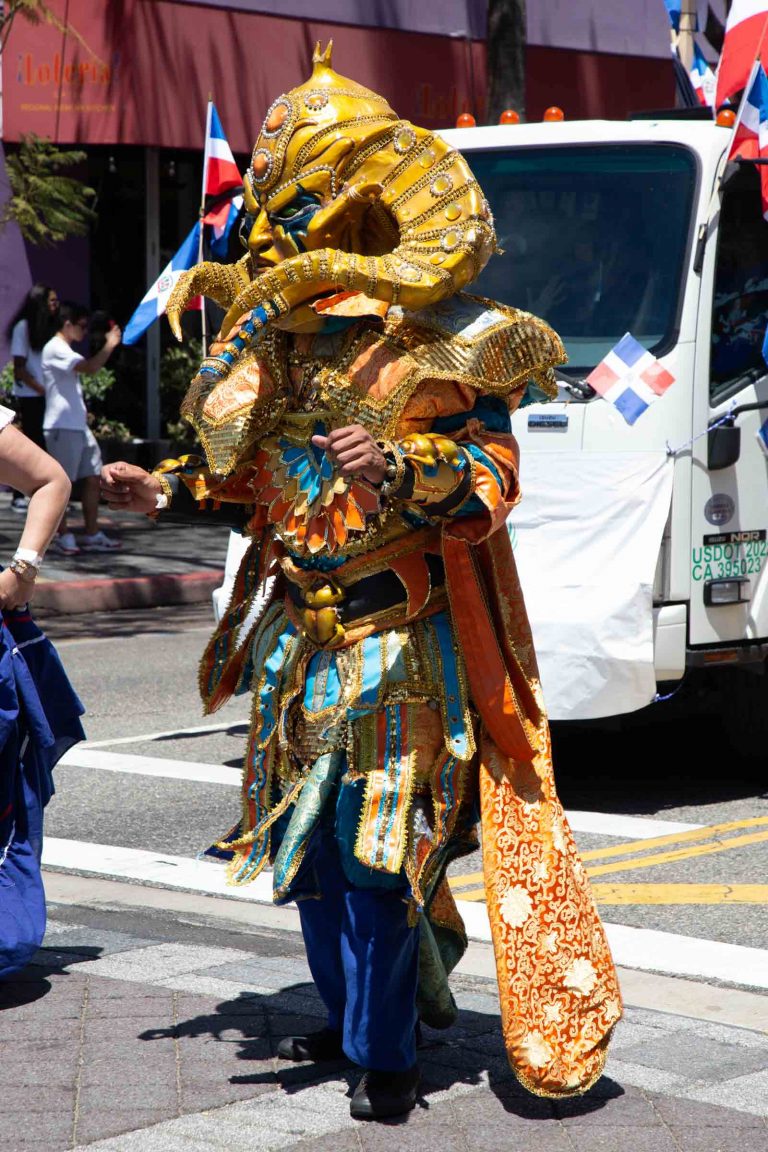 The LA Culture Festival and Parade On Hollywood Walk of Fame